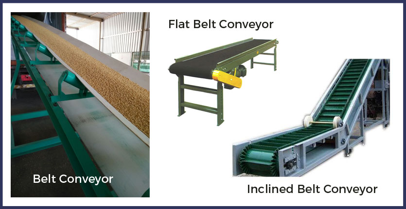Belt conveyor Machine Manufacturer | Flat Belt Conveyor | Inclined Belt Conveyor | AHMEDABAD | GUJARAT | INDIA | Bharat Engineering Works
